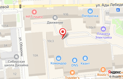 Центр Красноярск медиаканал на карте
