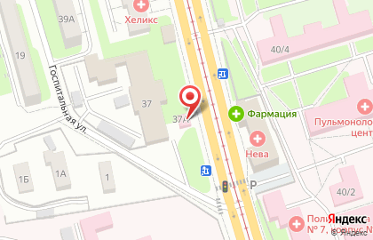 Аптека Медея-Фарм на улице Фрунзе на карте