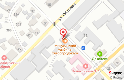 Салон-парикмахерская Для вас на Октябрьской улице на карте
