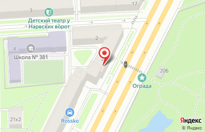 Терминал Промсвязьбанк на проспекте Стачек на карте