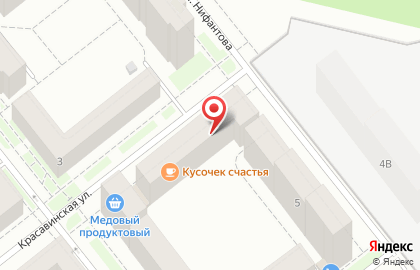 Магазин Красное & Белое в ЖК Медовый на карте