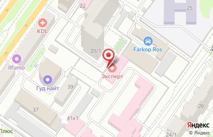 Диагностический центр Клиника Эксперт на улице Якушева на карте