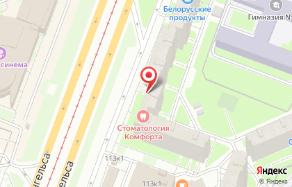 Свадебный салон Milano Vera в Выборгском районе на карте