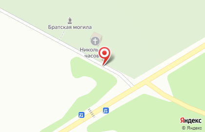 Озерковское кладбище на карте
