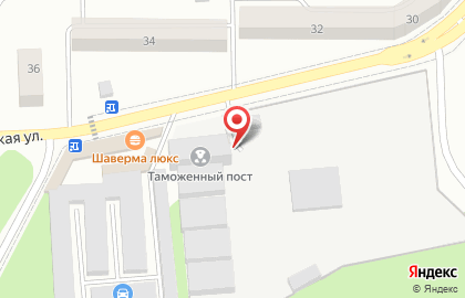 Таможенный пост, г. Светлый на карте