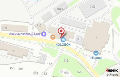 Бистро Афины в Нижегородском районе на карте