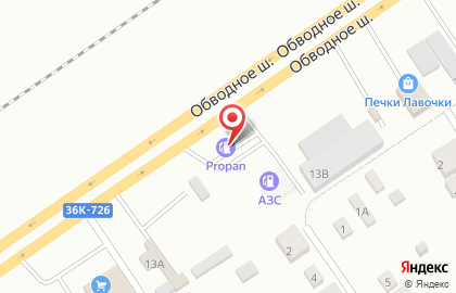АГЗС Электросила на карте