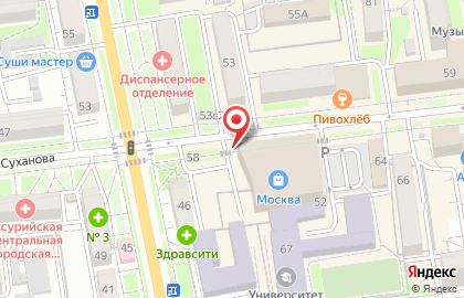 Магазин женской одежды M.Reason на улице Суханова на карте