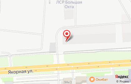 Банкомат, АКБ Абсолют Банк, ОАО, Северная часть на Якорной улице на карте