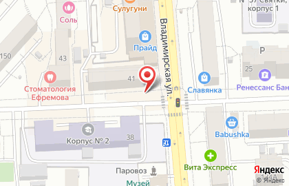 Пекарня Хлебница на Пролетарской улице на карте