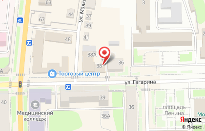 Ломбард 585*Золотой на улице Гагарина на карте