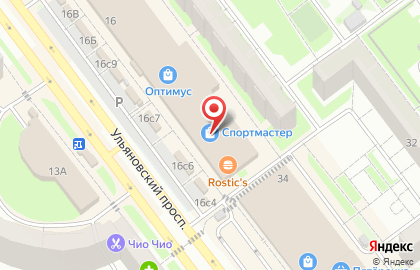 Магазин Уютный дом на Ульяновском проспекте на карте