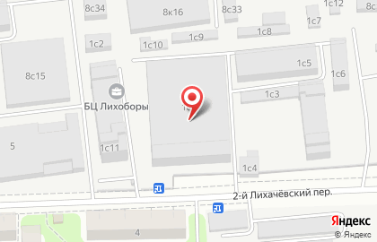 Транспортная компания Груз-Доставка на 2-м Лихачевском переулке на карте
