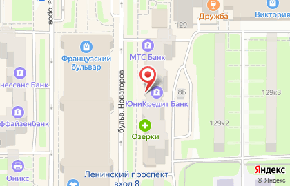 Салон красоты Богиня на Ленинском проспекте на карте