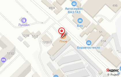 Автомагазин Колор в Советском районе на карте