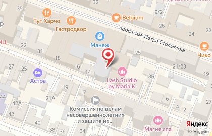 Магазин нижнего белья Milavitsa в Фрунзенском районе на карте