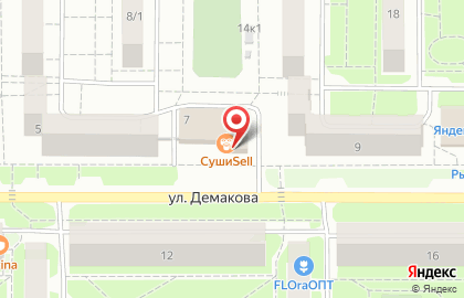 Кулинария Золотая роща в Советском районе на карте