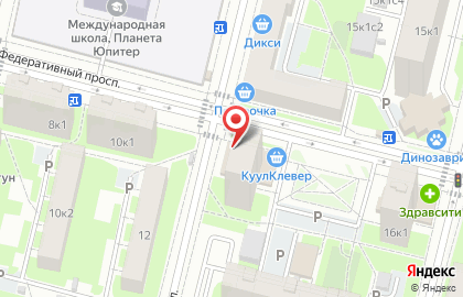 Росбанк на Мартеновской улице на карте