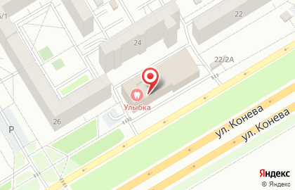 Гипермаркет Пятёрочка в Кировском районе на карте