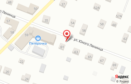 Элегия на улице Юного Ленинца на карте