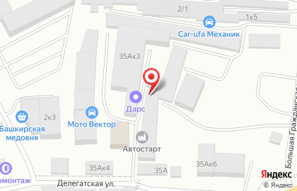 Производственная компания Наша мебель на улице Малая Гражданская на карте