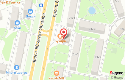 Пекарня в Москве на карте