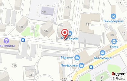 Салон-парикмахерская Каприз в Ленинском районе на карте
