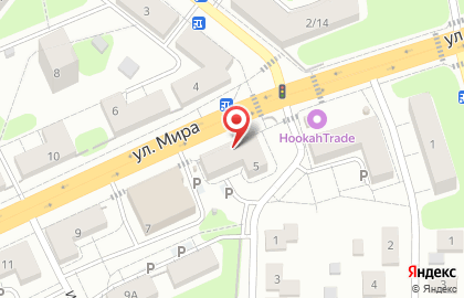 Магазин автотоваров АвтоЛада в Советском районе на карте