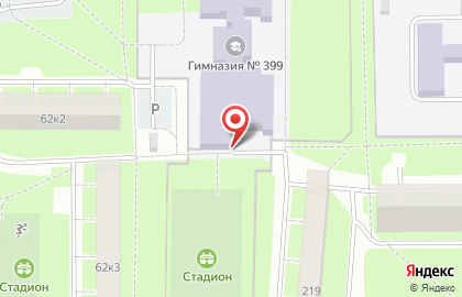 Гимназия №399, Красносельский район на карте