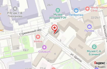 Генеральное консульство Испании в г. Москве на карте