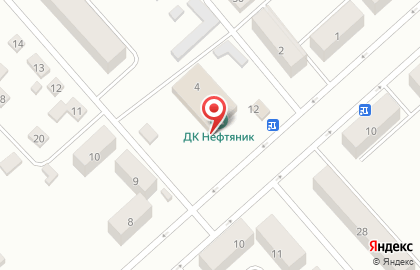 Дом культуры Нефтяник в Новосибирске на карте