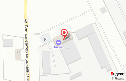 Гостиница Викинг на карте