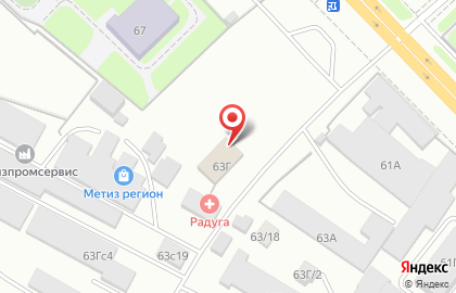 ООО Главснаб в Октябрьском районе на карте