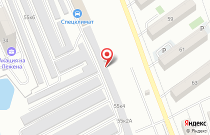 Компания по производству бетона и раствора РБУ в Дзержинском районе на карте