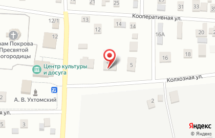 Продуктовый магазин Аппетит на Колхозной улице на карте