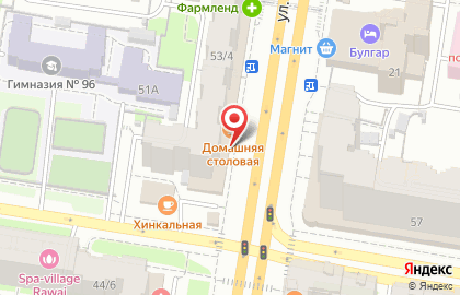 Автомагазин Би-би на улице Достоевского на карте