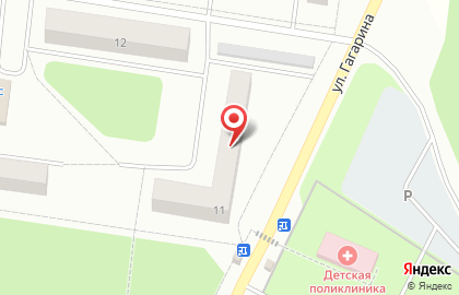 Центр развития по дзюдо на улице Гагарина на карте