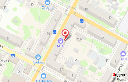 Газпромбанк в Калининграде на карте