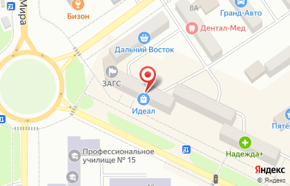Студия красоты Рай на проспекте Победы на карте