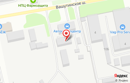 Автосервис Вольво-Сааб-Малинка в Химках на карте