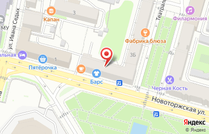 Торгово-производственная компания Лора на Новоторжской улице на карте