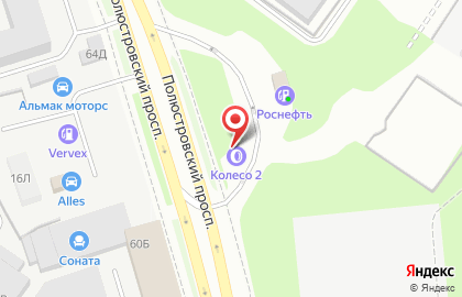 НеваОнлайн на Полюстровском проспекте на карте