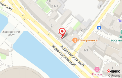 Магазин продуктов Мини-маркет в Петроградском районе на карте