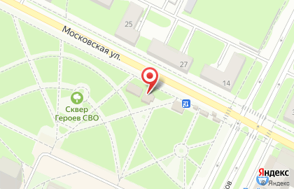Салон Дом Цветов на Московской улице на карте