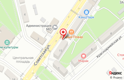 Парикмахерская в Калининграде на карте