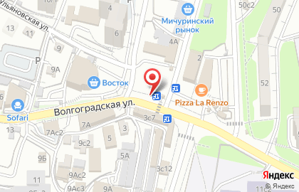Продуктовый магазин во Владивостоке на карте