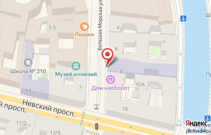 Центр привлечения волонтеров СПбГЭУ на карте
