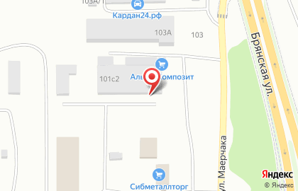 Группа компаний Стройсервис в Октябрьском районе на карте
