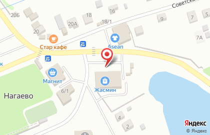 Парикмахерская Жасмин на Советской улице на карте