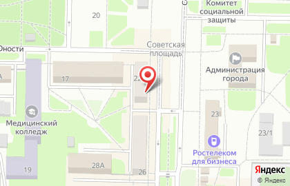 Аптека Доктор Столетов на Советской улице на карте